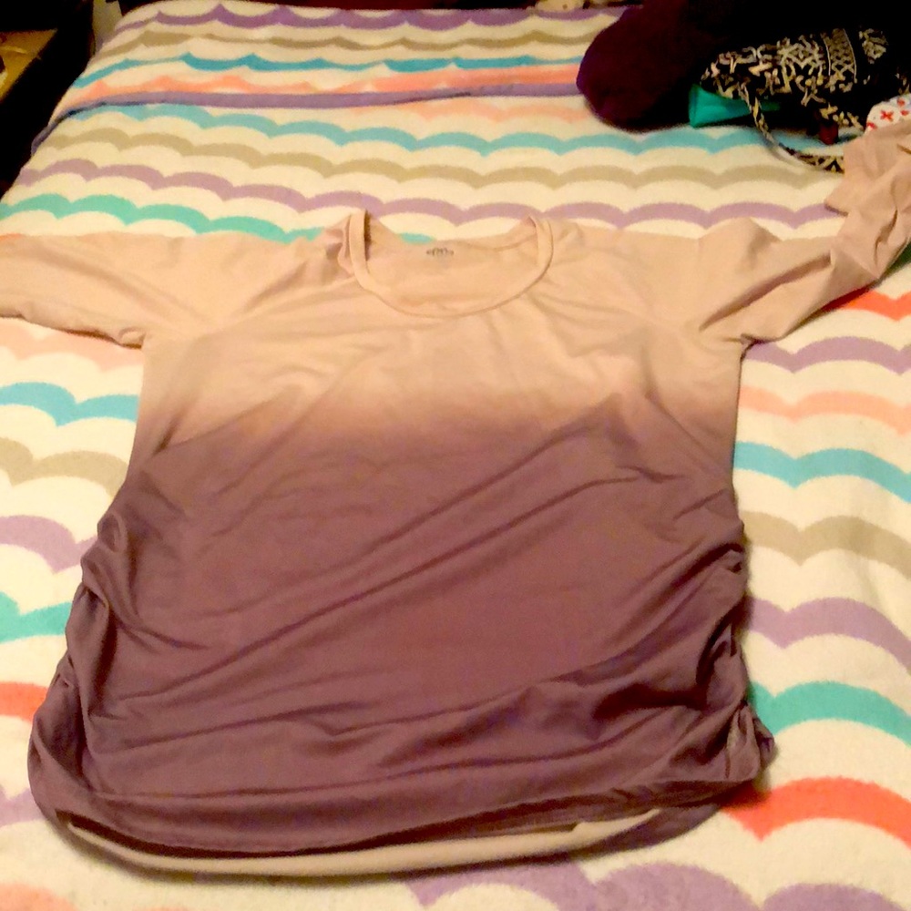 Juniors top that is two tone